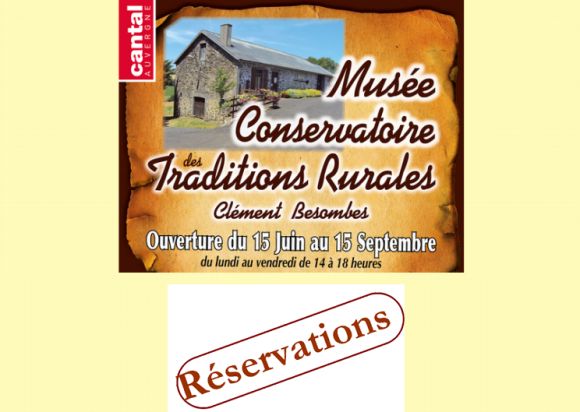 Rservation Muse Conservatoire de Mauriac